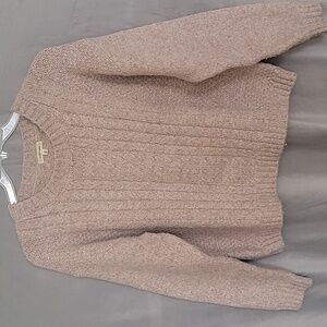 Max Studio Crew Neck Sweater, Size L, Color Light Lilac